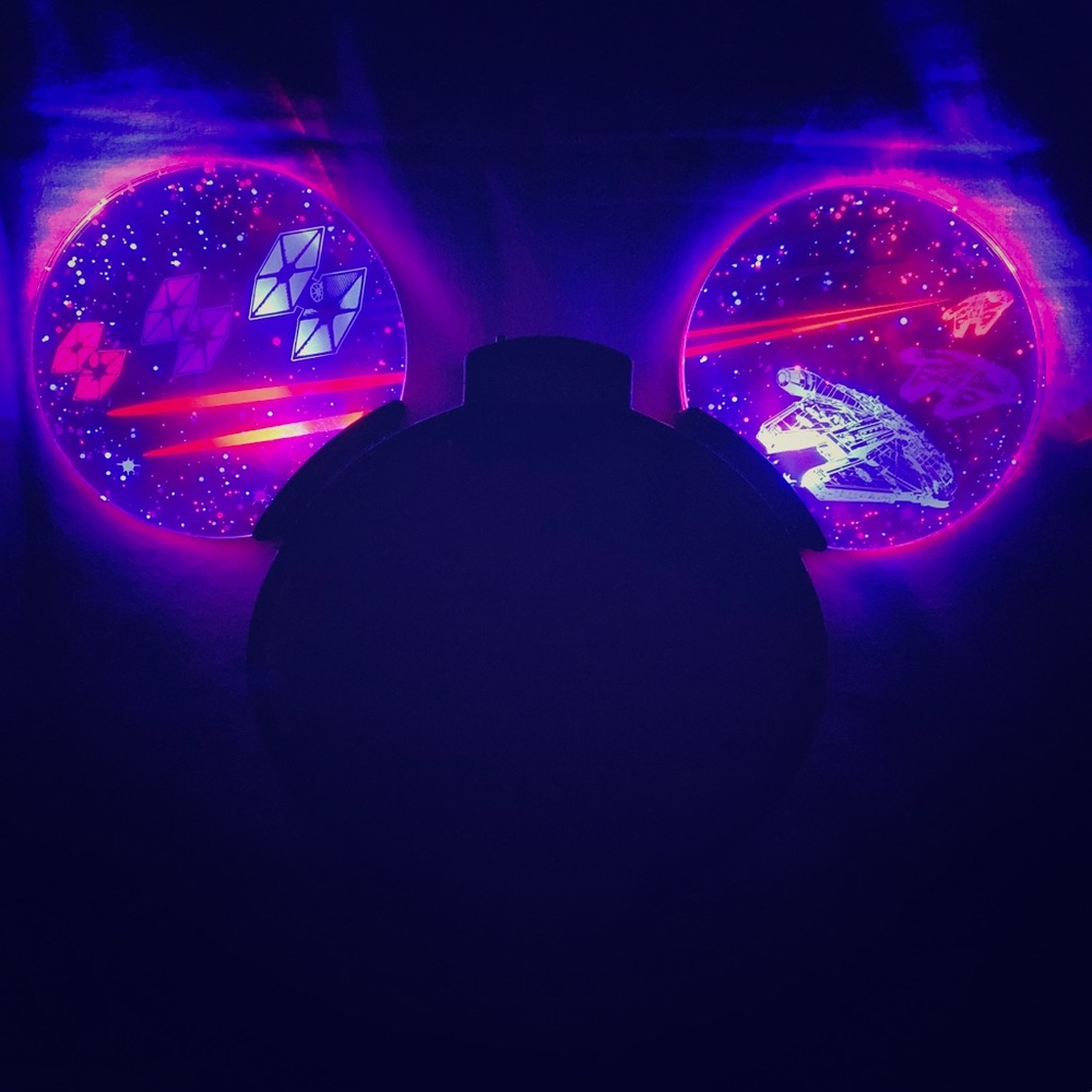 Disneypark Star Wars glow up headband
